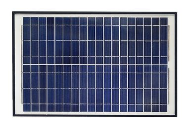 الأزرق لوحة للطاقة الشمسية 12V ، لوحة الكريستالات السليكون الشمسية مع مقطع التمساح