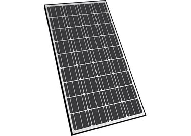 أسود لون أحادي البلورية وحدة للطاقة الشمسية بأكسيد Aluninium الإطار