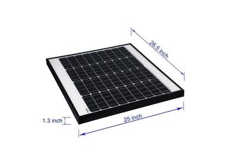 الألواح الشمسية الكهروضوئية / الألواح الشمسية أحادية الخلية الألواح الشمسية بأكسيد الألومنيوم
