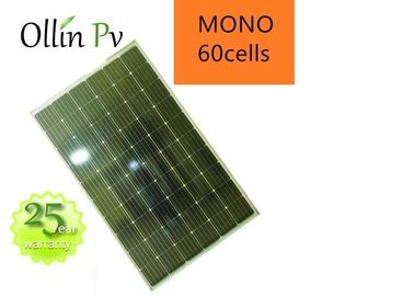 منخفضة الأداء ضوء السيليكون خلايا البللورات / 280 وات لوحة للطاقة الشمسية