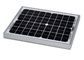 جهاز تتبع الطاقة الشمسية أحادي البلورية وحدة للطاقة الشمسية اللون الأسود الإطار الألومنيوم