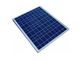 الإطار الأبيض للطاقة الشمسية معدات / عالية الكفاءة الألواح الشمسية عالية النفاذية