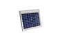 10 وات لوحة للطاقة الشمسية خلية الألومنيوم الإطار شحن للطاقة الشمسية للتخييم الخفيفة