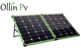 اللون الأخضر الإطار الألواح الشمسية قابلة للطي مع / بدون وحدة تحكم تجميعها