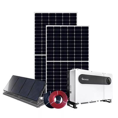 شراء 5KW 10kw 15kw 20kw على أنظمة الطاقة الشمسية للشبكة مجموعات كاملة للمنزل online manufacture