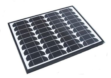 شراء 60 واط أسود الإطار الألواح الشمسية أحادية للبطارية 12v قبالة الشبكة online manufacture