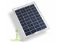 سهلة التركيب 10 W لوحة شمسية المظهر الجمالي للطاقة الشمسية وتصميم متين