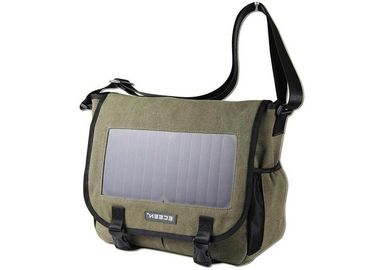 مادة البوليستر الشمسية بدعم Bookbag USB الناتج شاحن محمول للهاتف الخليوي